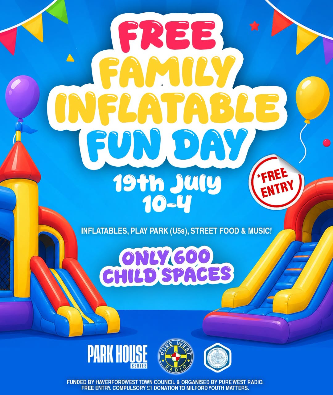Family Inflatable Fun Day